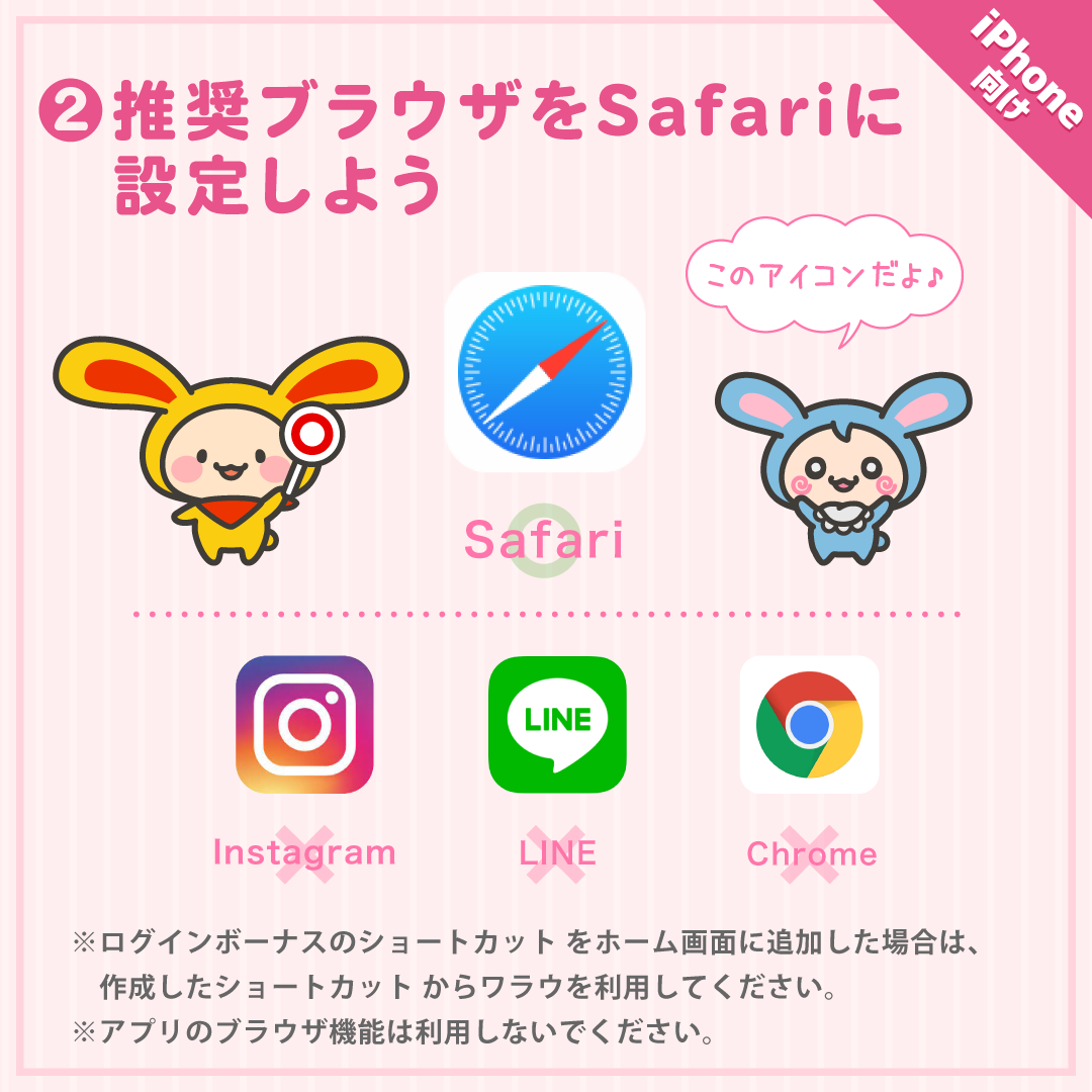 iPhone設定